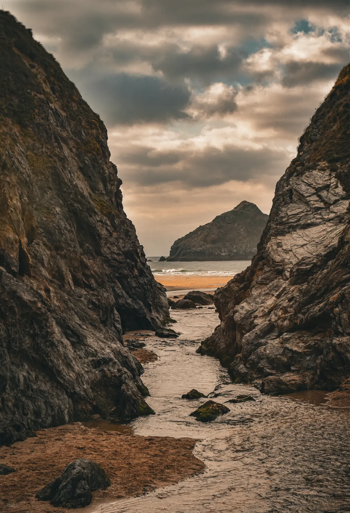 coastal beach scene by imageine photography shropshire